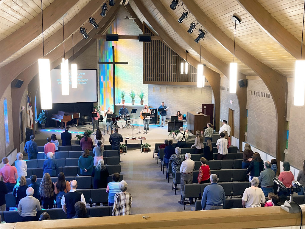 Inside Grace Baptist Church